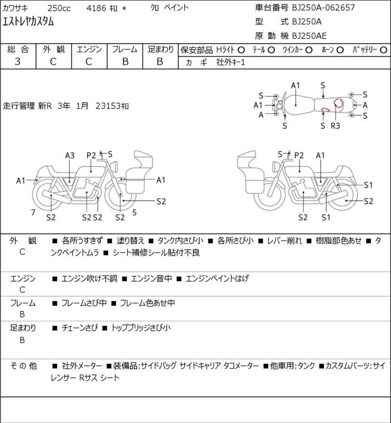 Карта повреждений