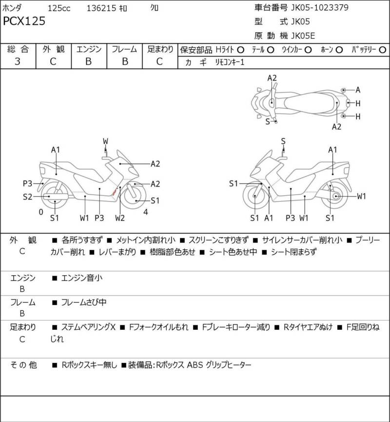 Карта повреждений