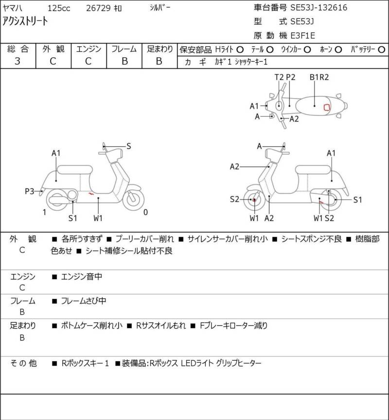 Карта повреждений