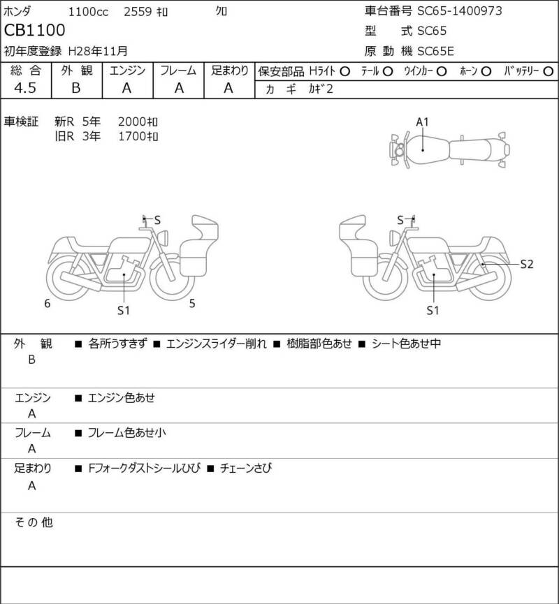 Карта повреждений