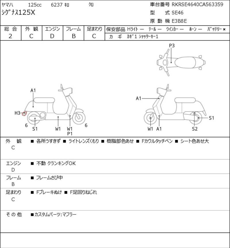 Карта повреждений