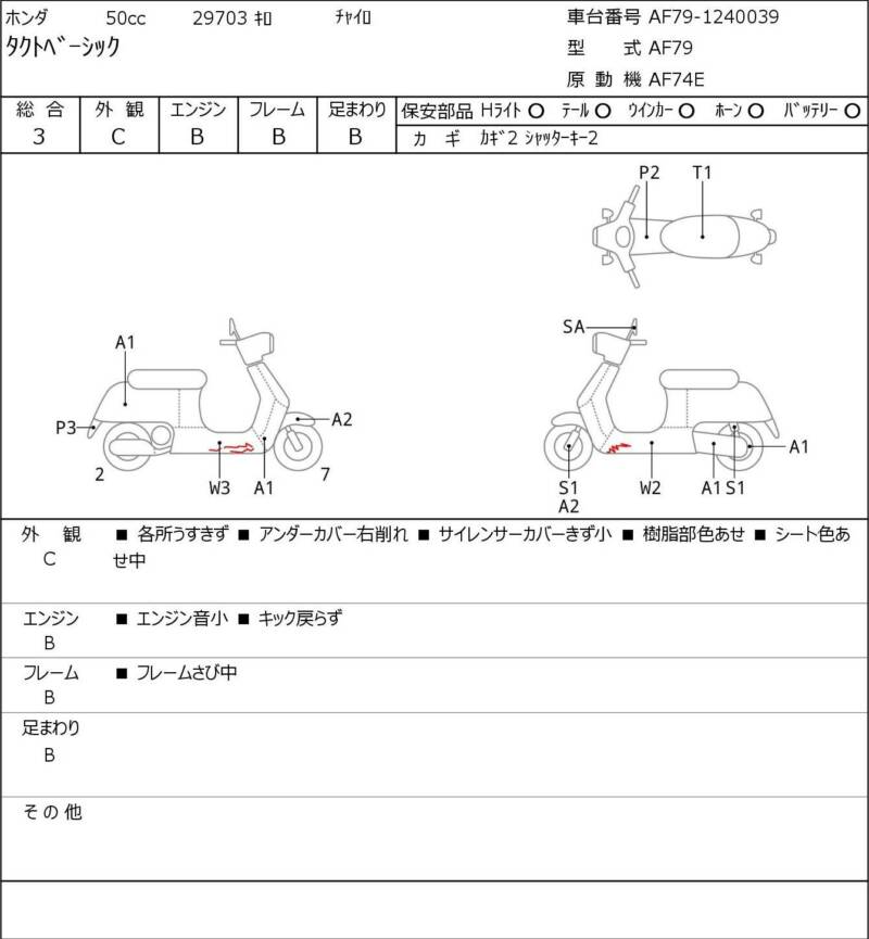 Карта повреждений
