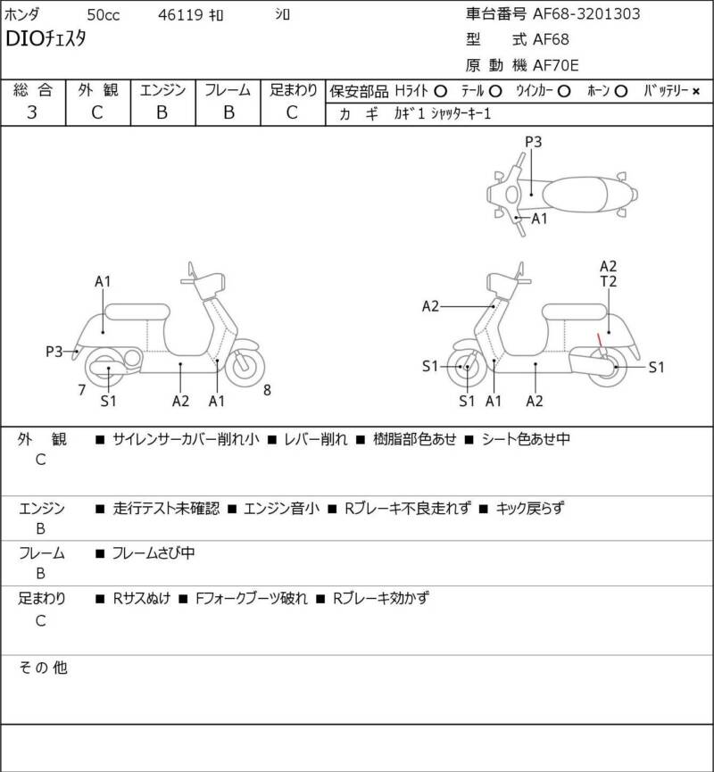 Карта повреждений