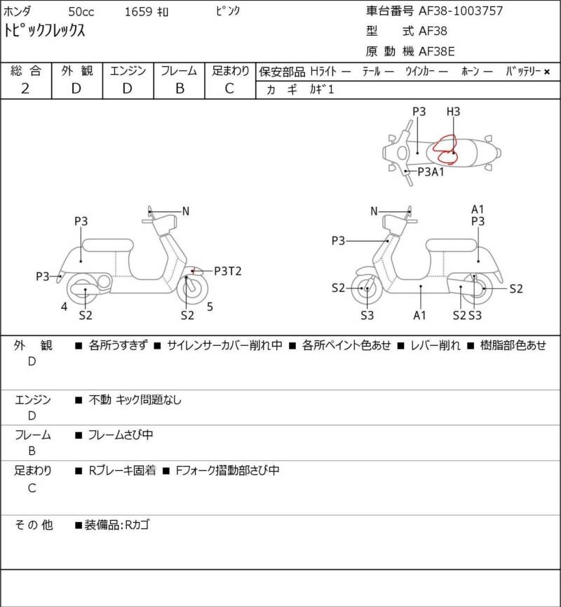 Карта повреждений
