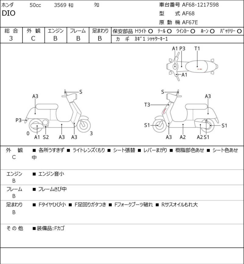 Карта повреждений
