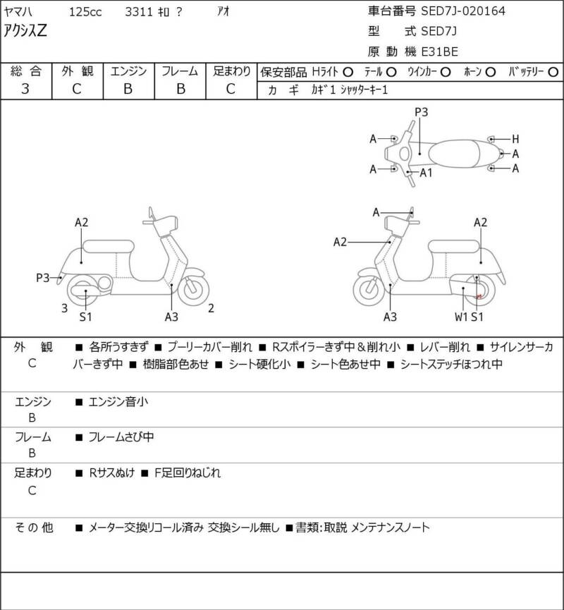 Карта повреждений