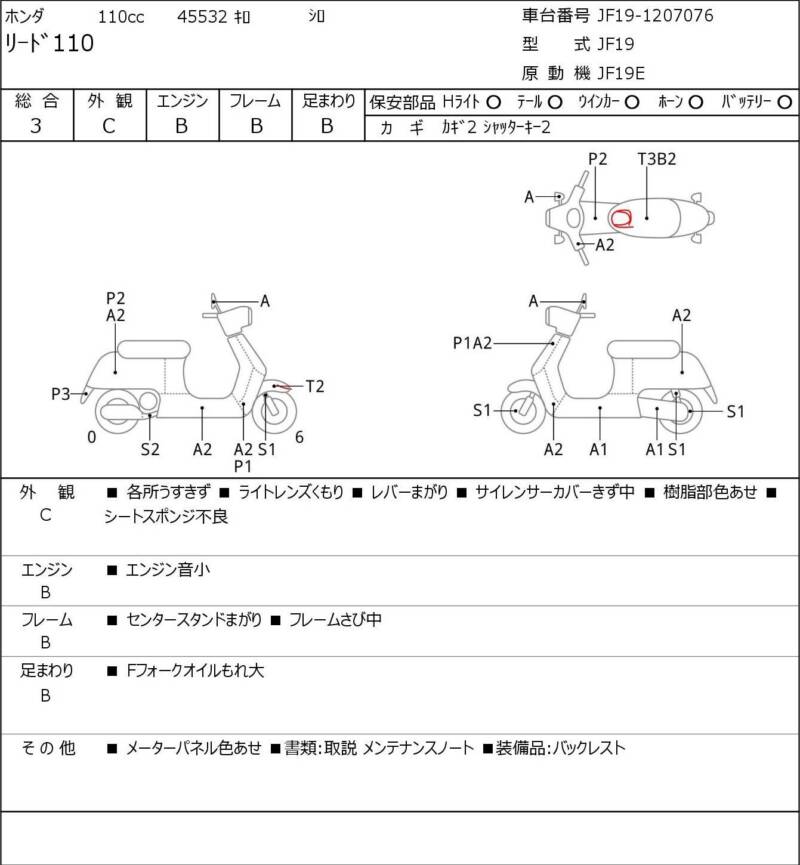 Карта повреждений