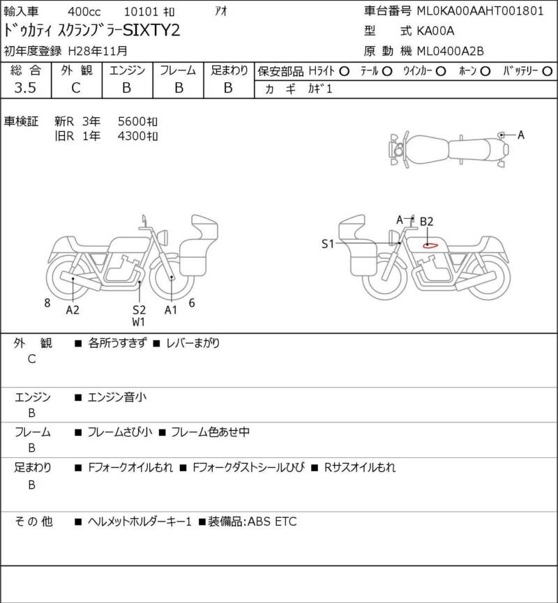 Карта повреждений