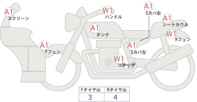 Карта повреждений