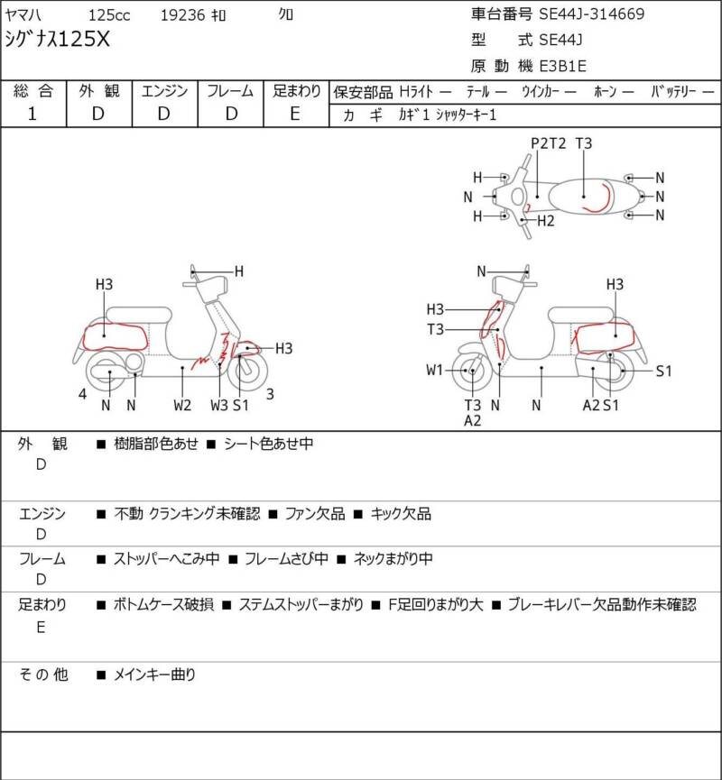 Карта повреждений
