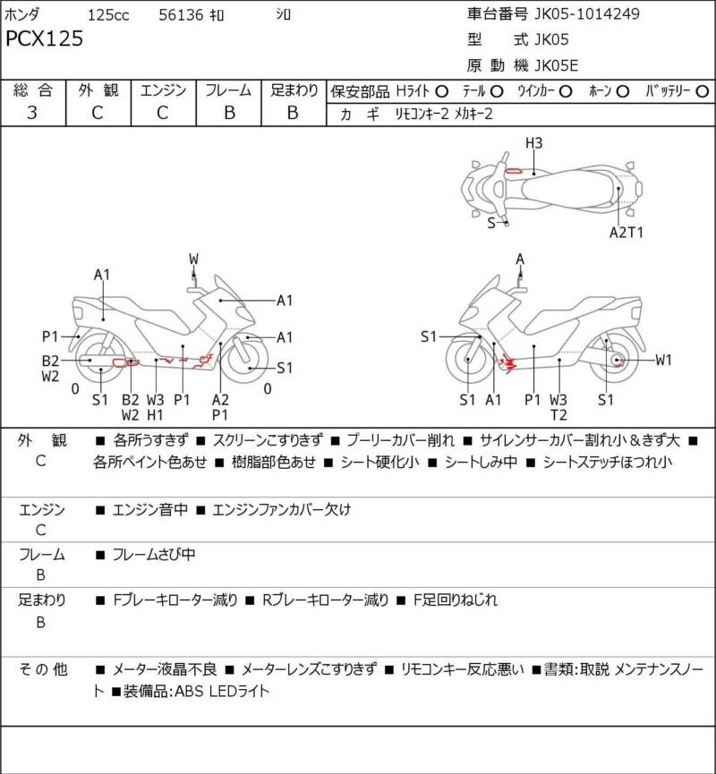 Карта повреждений