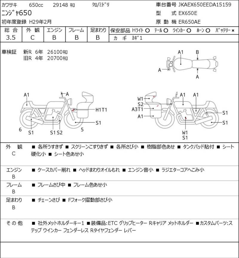 Карта повреждений