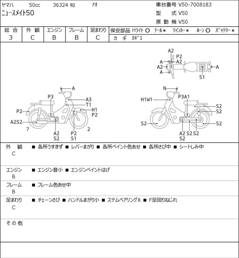 Карта повреждений