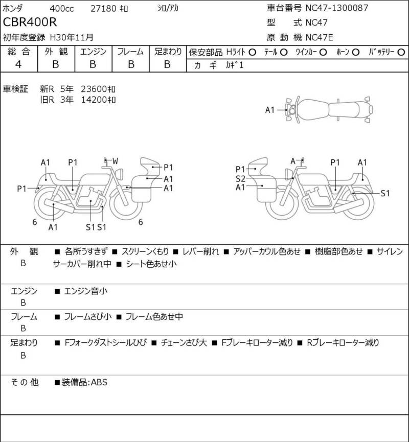 Карта повреждений