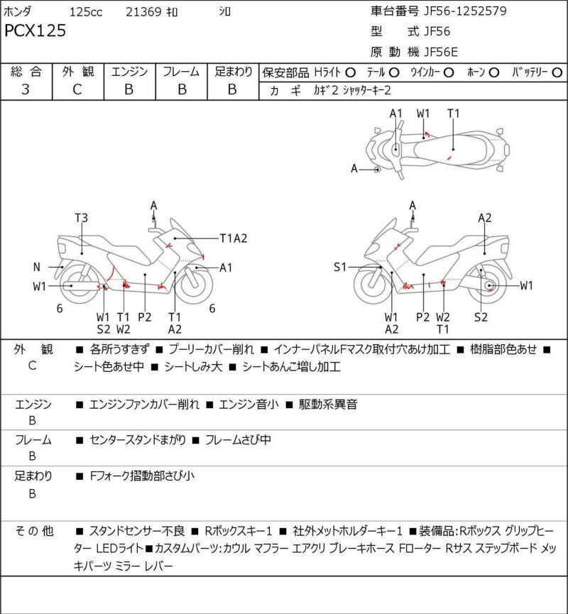 Карта повреждений