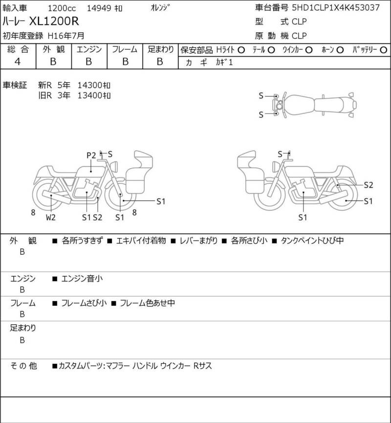 Карта повреждений