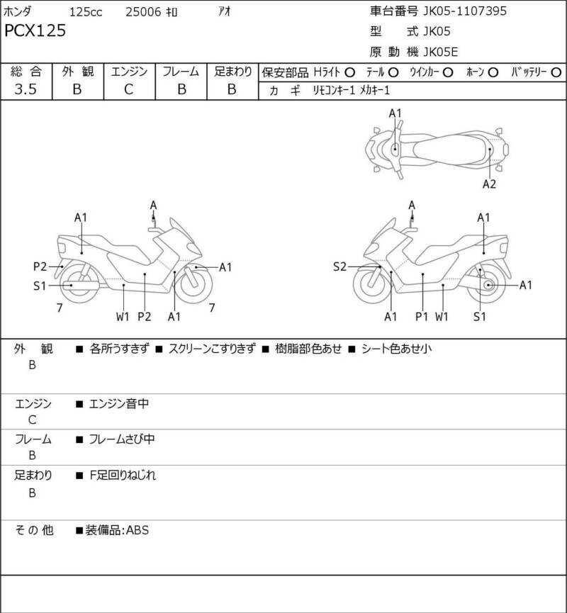 Карта повреждений
