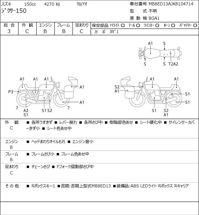 Карта повреждений