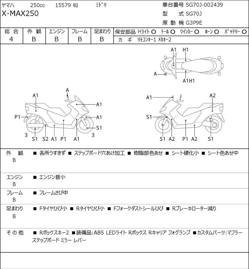 Карта повреждений