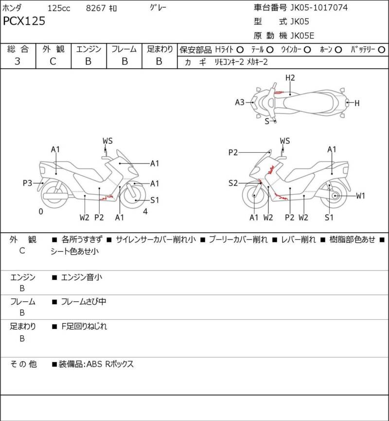Карта повреждений
