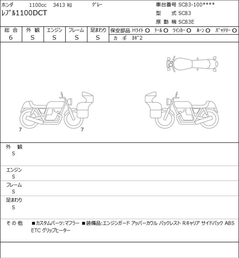 Карта повреждений