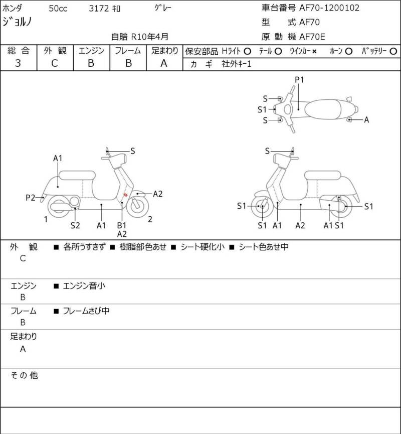Карта повреждений