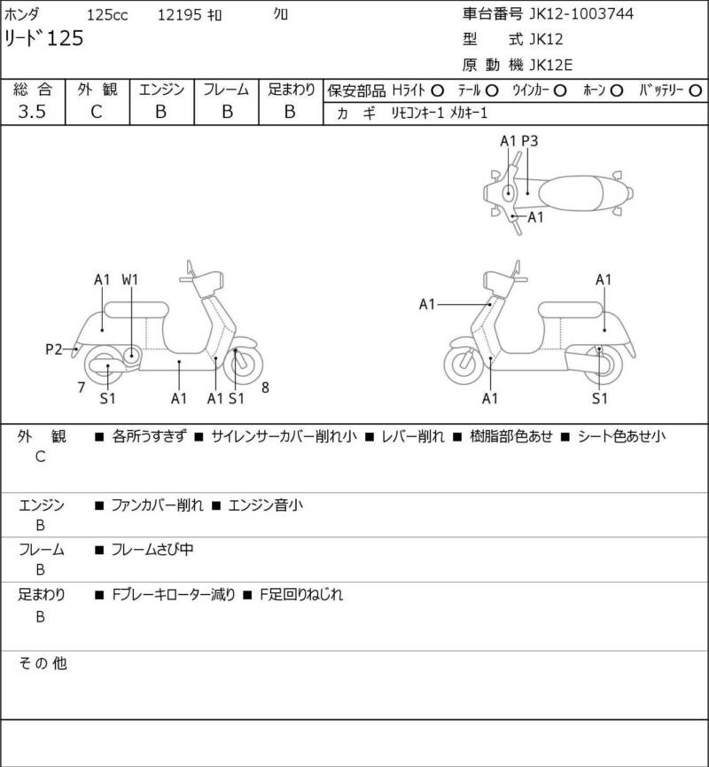 Карта повреждений