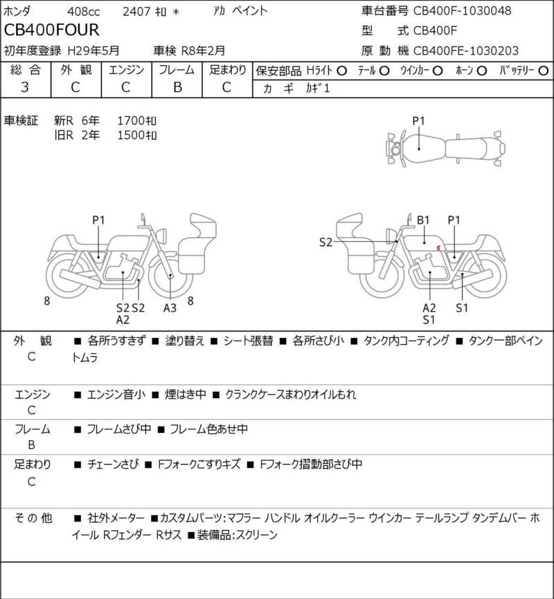 Карта повреждений