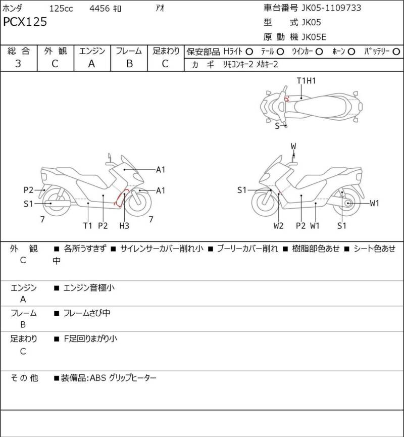 Карта повреждений
