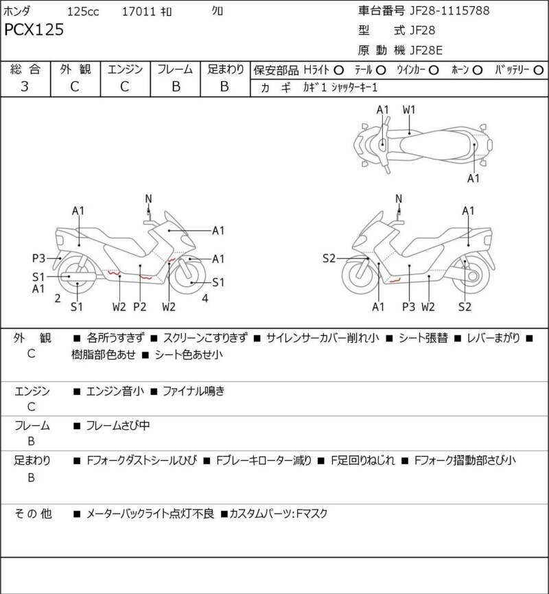Карта повреждений