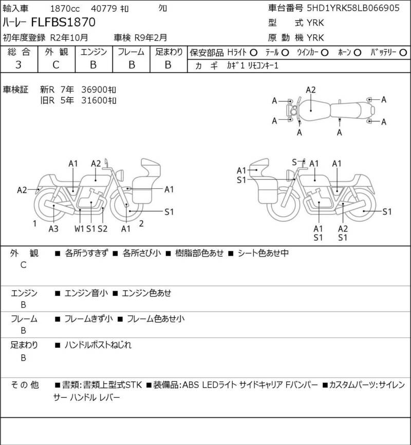 Карта повреждений