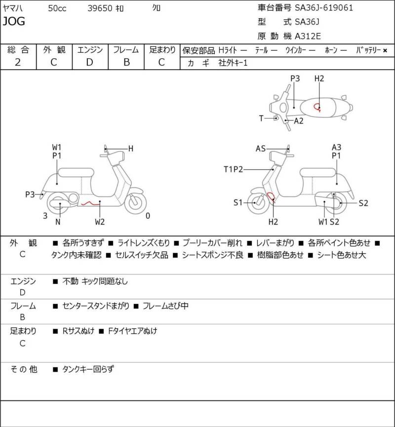 Карта повреждений