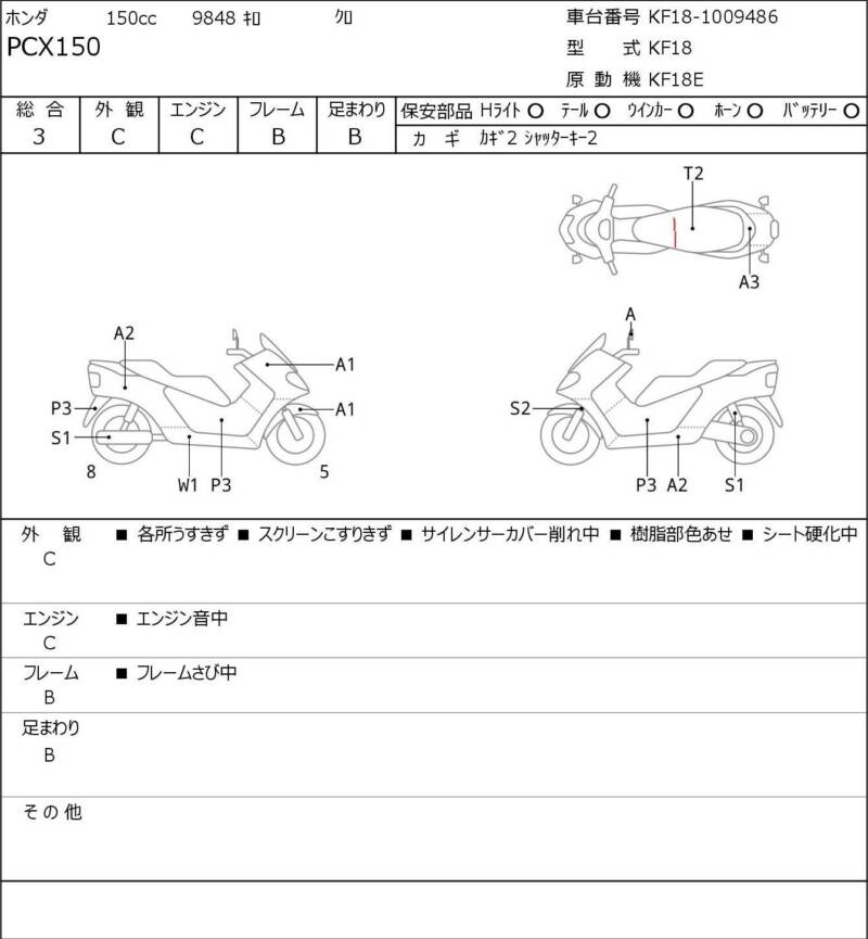 Карта повреждений