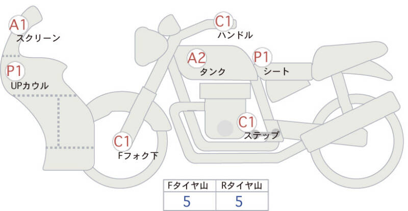 Карта повреждений