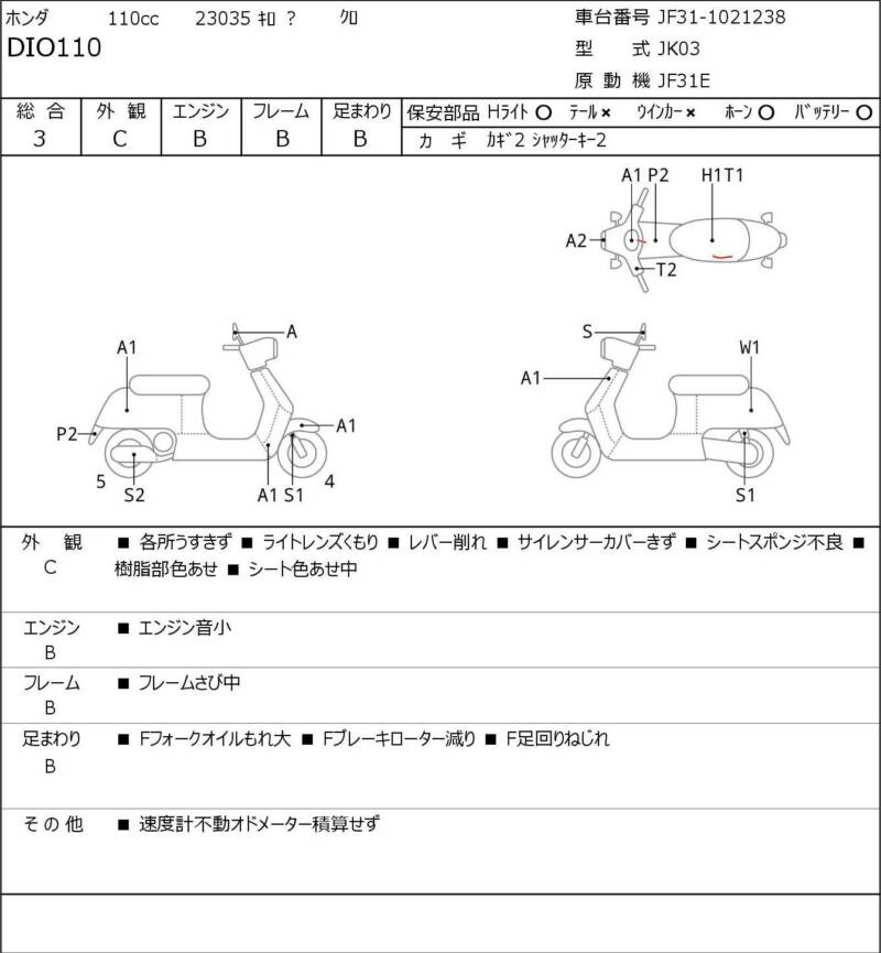 Карта повреждений