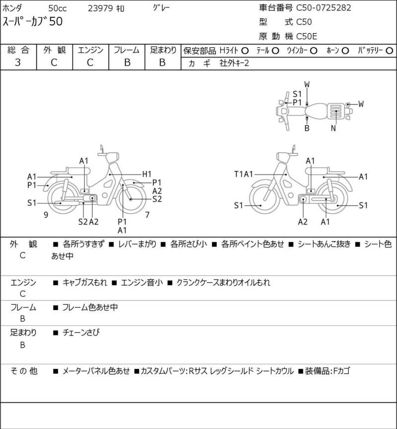 Карта повреждений