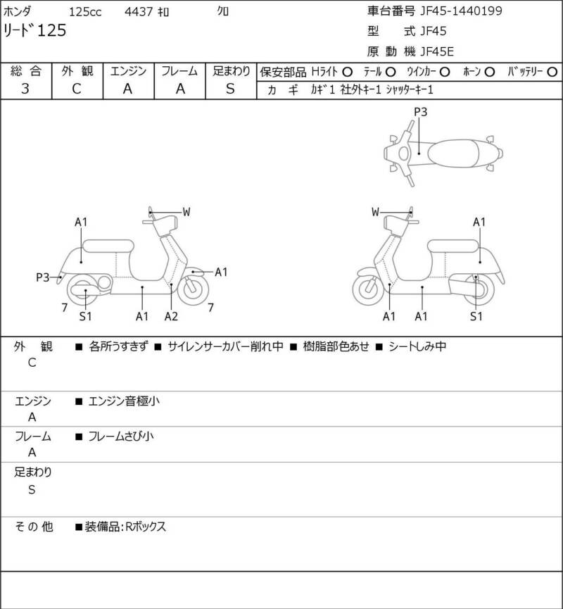 Карта повреждений