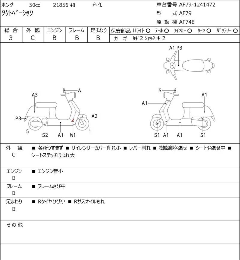 Карта повреждений