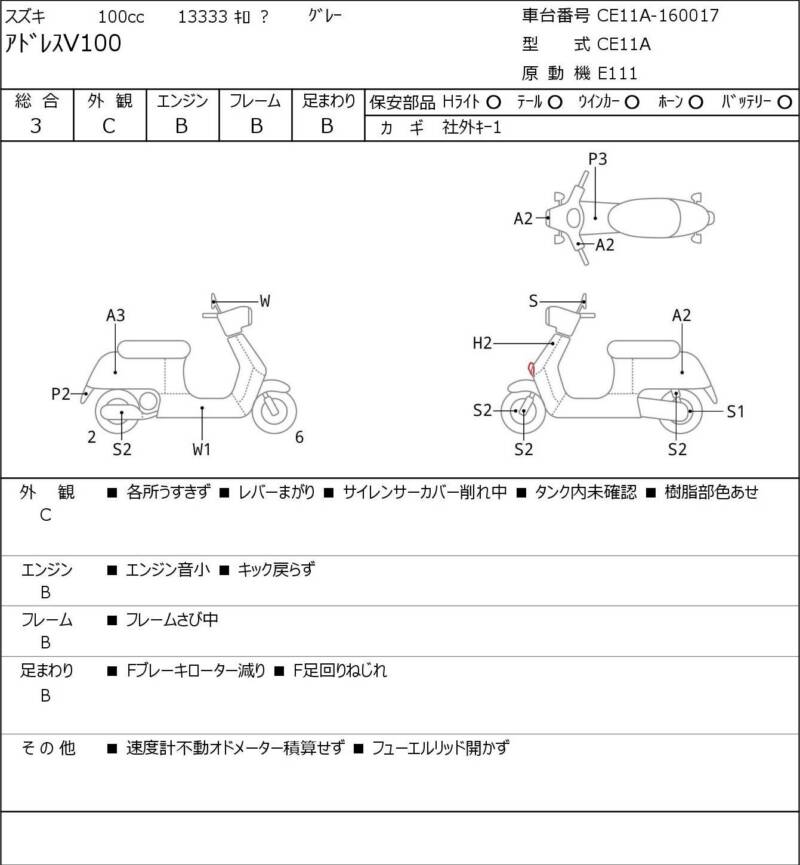 Карта повреждений