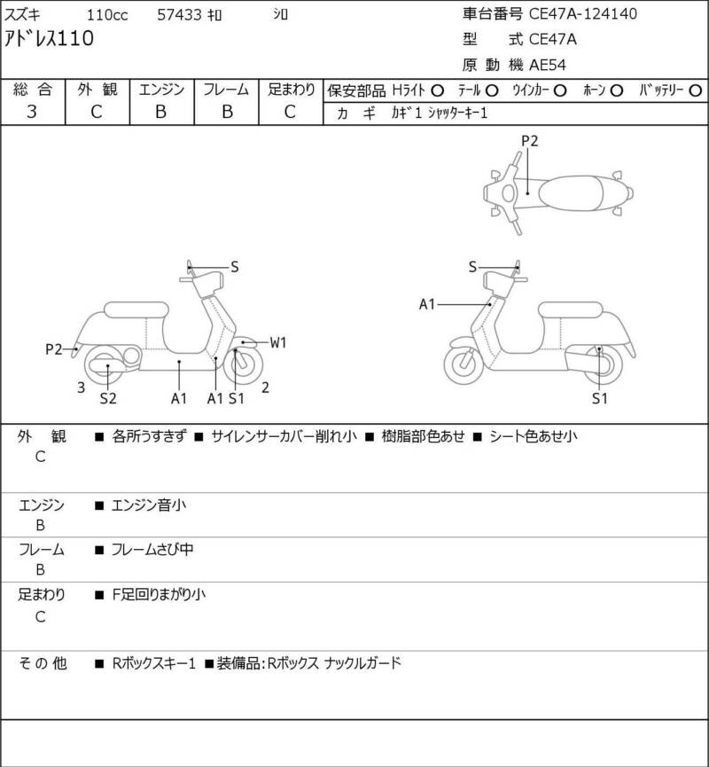 Карта повреждений