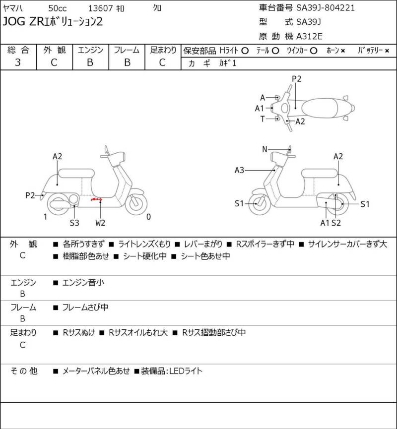 Карта повреждений
