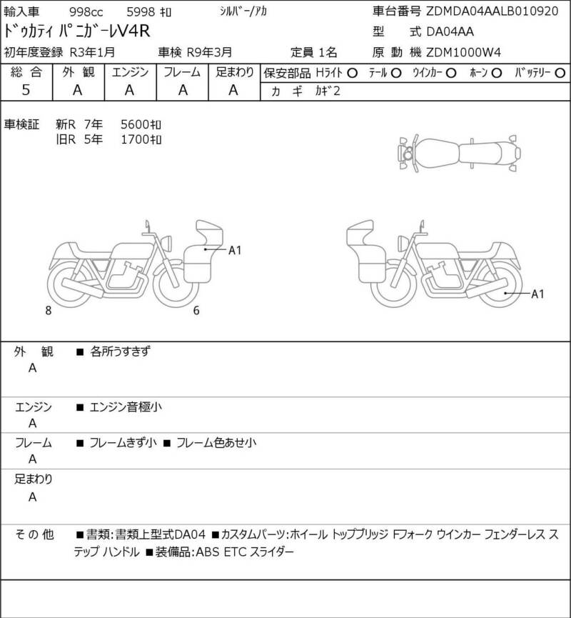 Карта повреждений