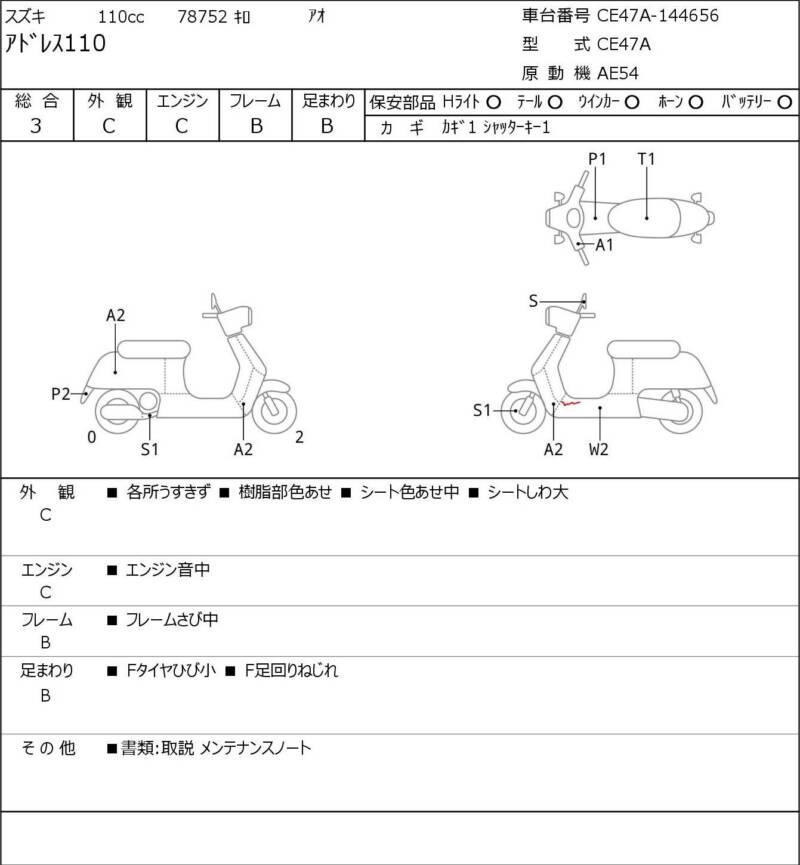 Карта повреждений