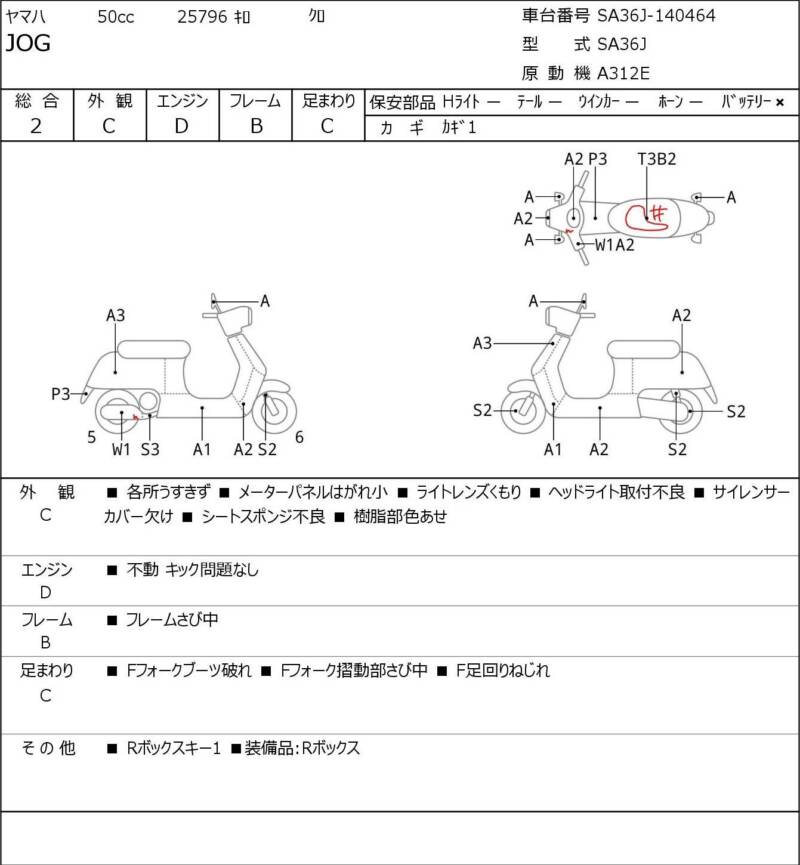 Карта повреждений