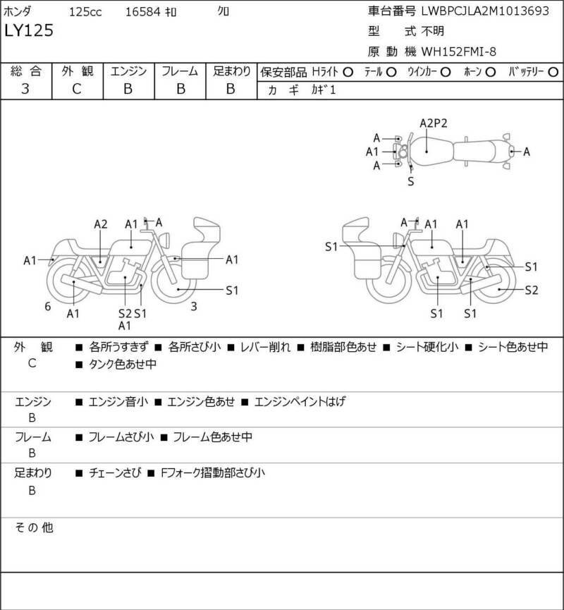 Карта повреждений