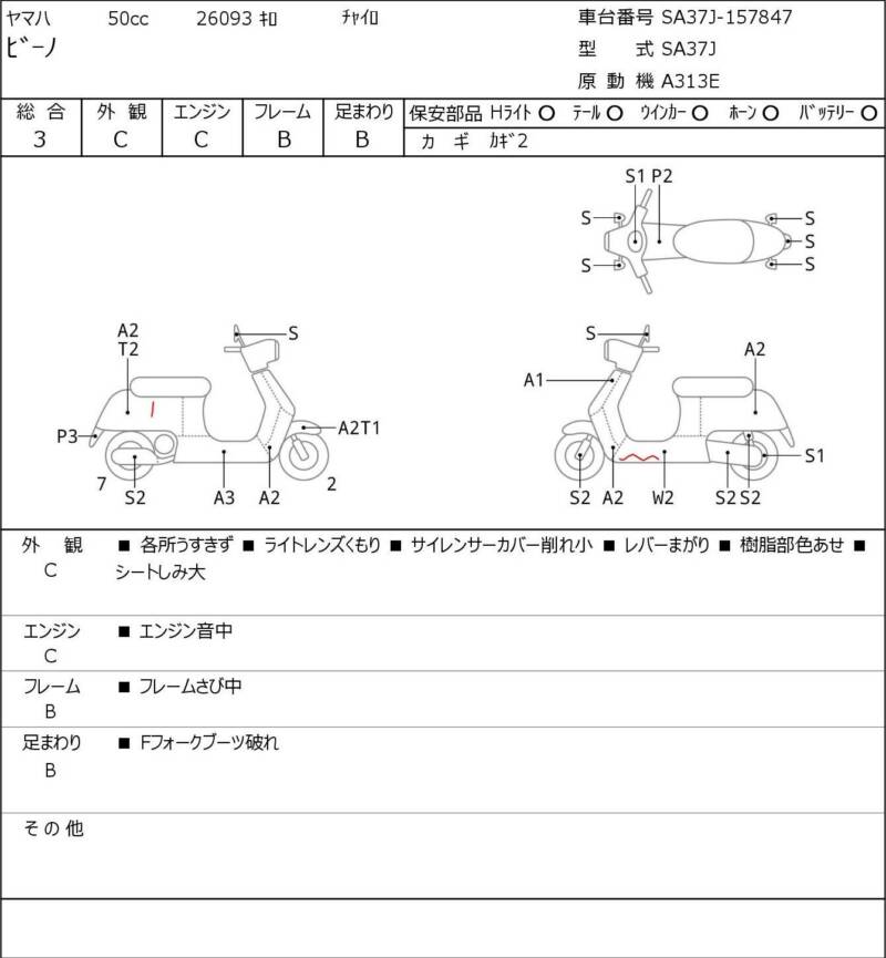 Карта повреждений