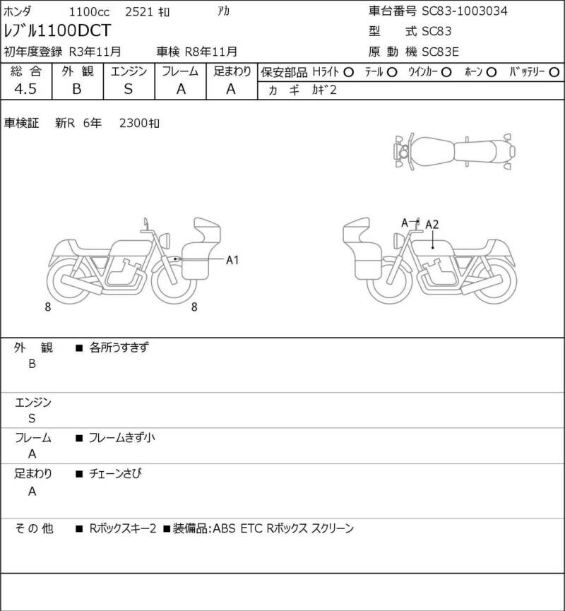 Карта повреждений