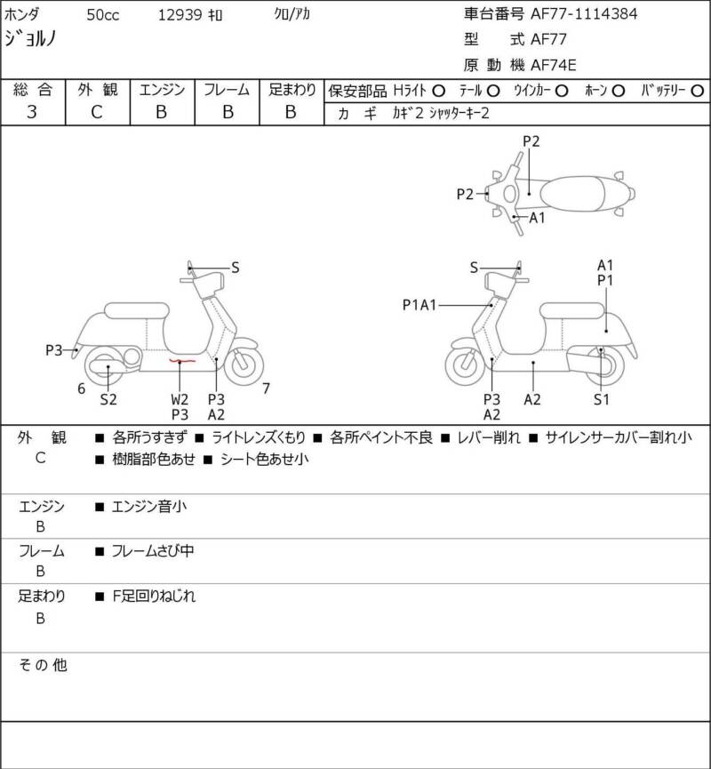 Карта повреждений