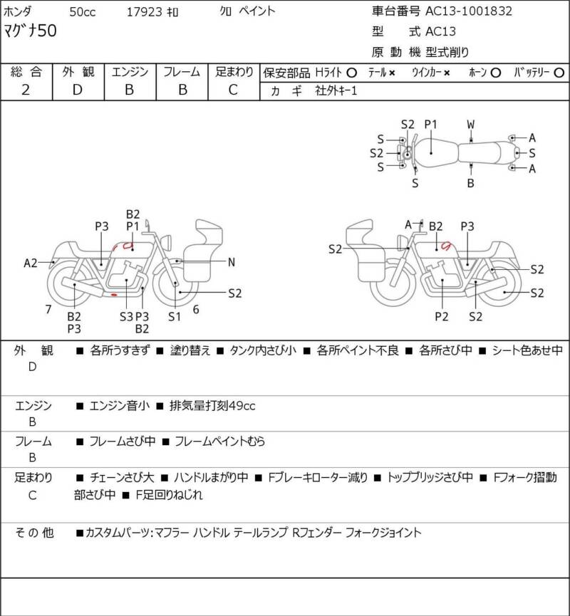 Карта повреждений