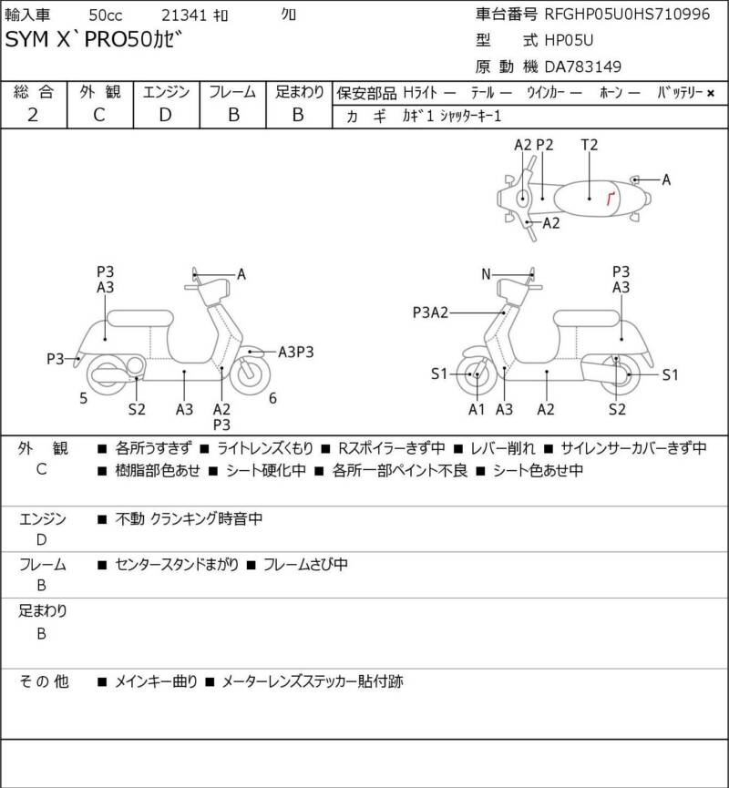 Карта повреждений